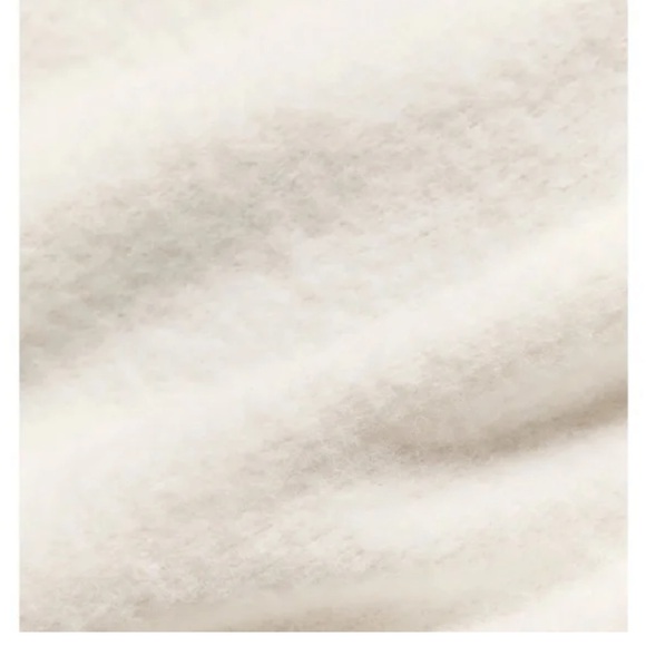 Alo Snuggle up Sweater Short Sleeve Size Small Ivory body skimming crop fit - Picture 5 of 8